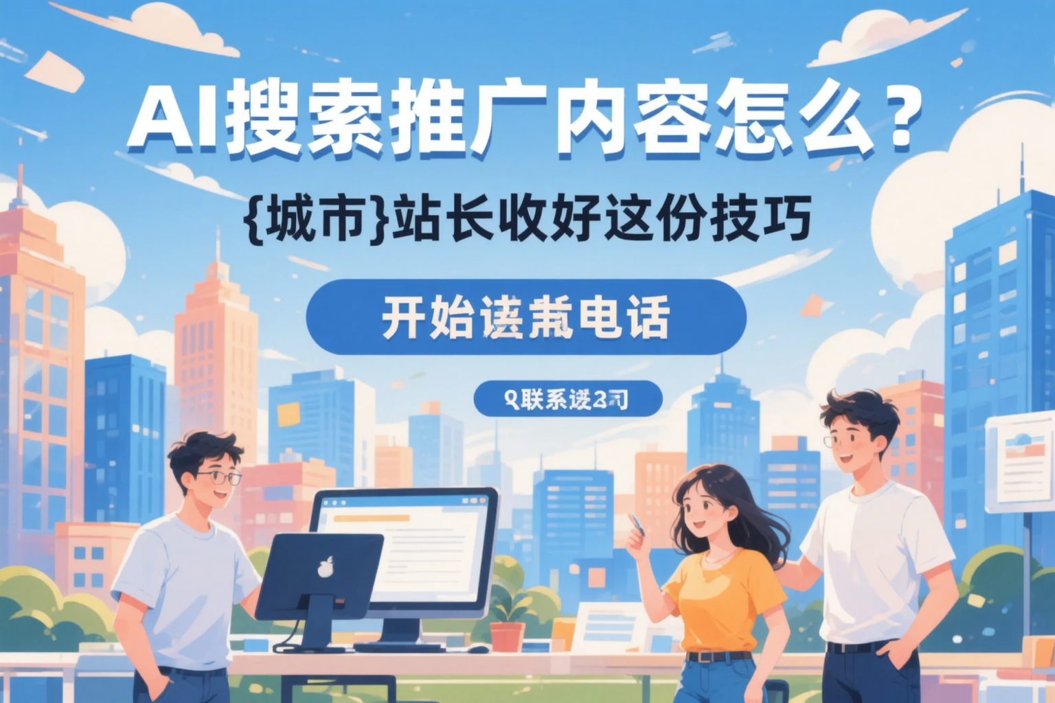 AI搜索推广内容怎么写？陵水站长收好这份技巧
