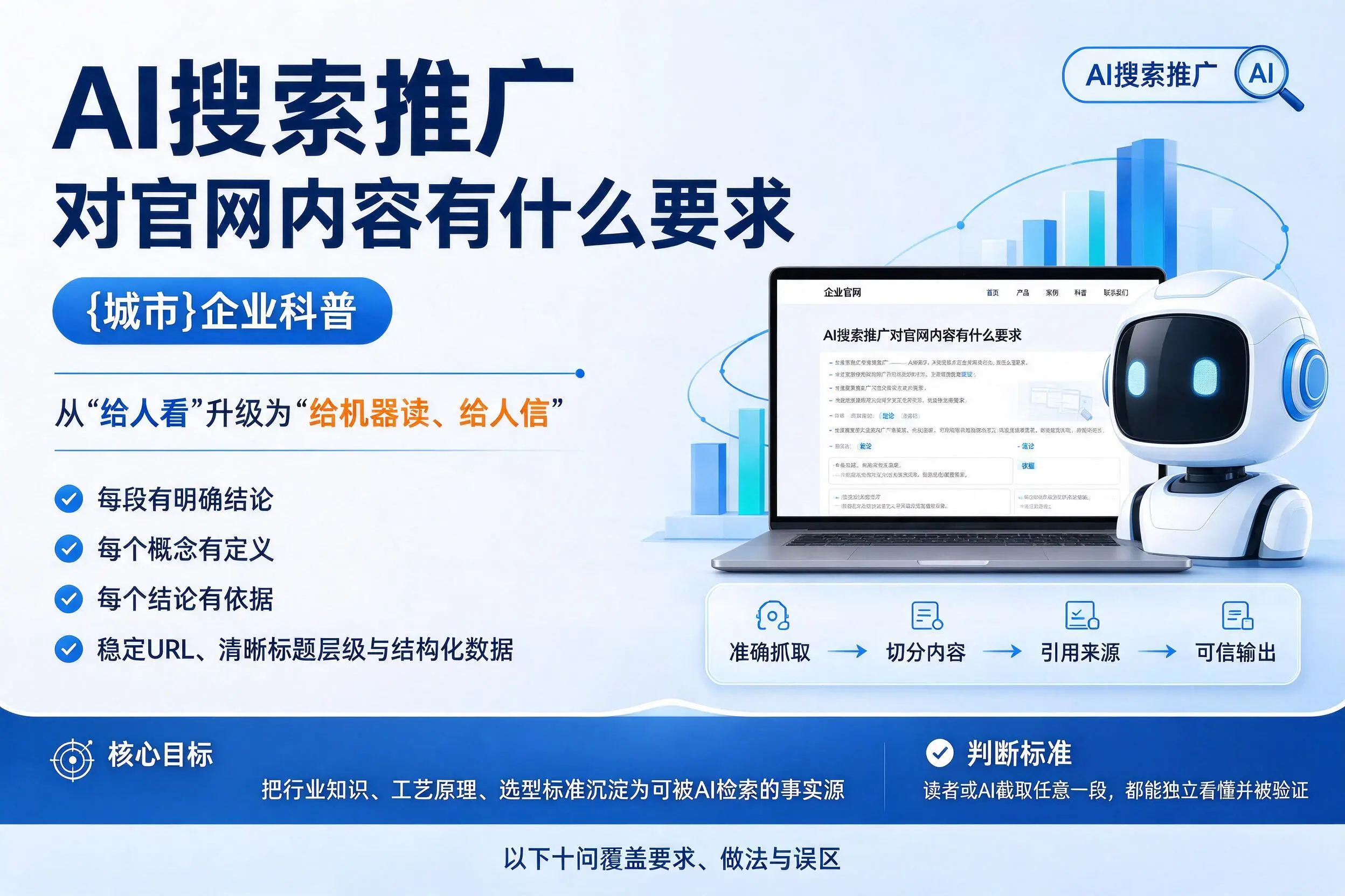 AI搜索推广对官网内容有什么要求，陵水企业科普